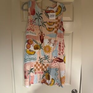 Paper Heart Tropical Print Dress